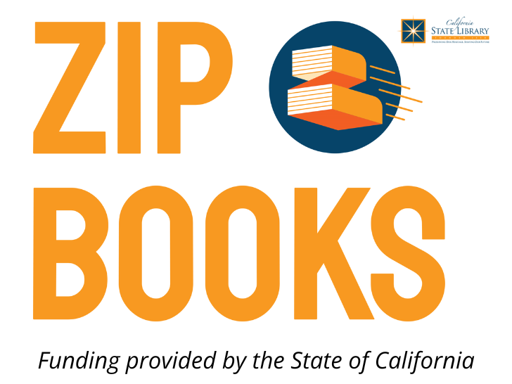 Zip Books, Funding provided by the State of California.
