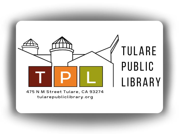 Tulare Public Library card 